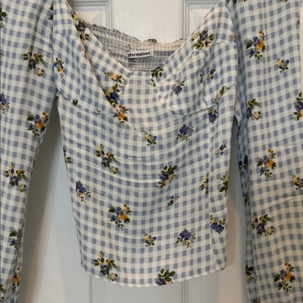 Reformation Reign Top In Al Fresco Size 6 - Picture 4 of 8